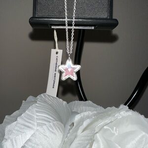 CATHERINE WEITZMAN - Silver -Small Glass Branch Locket